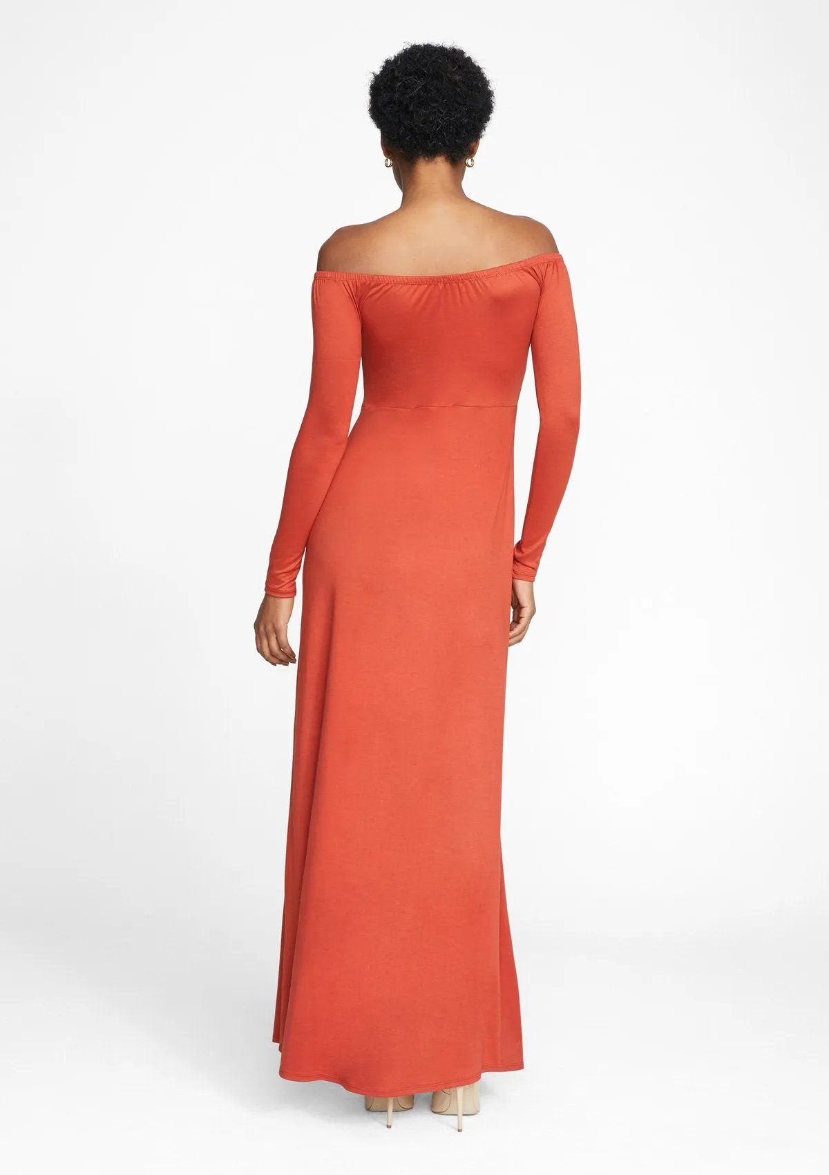 Tall Aria Off Shoulder Maxi Dress