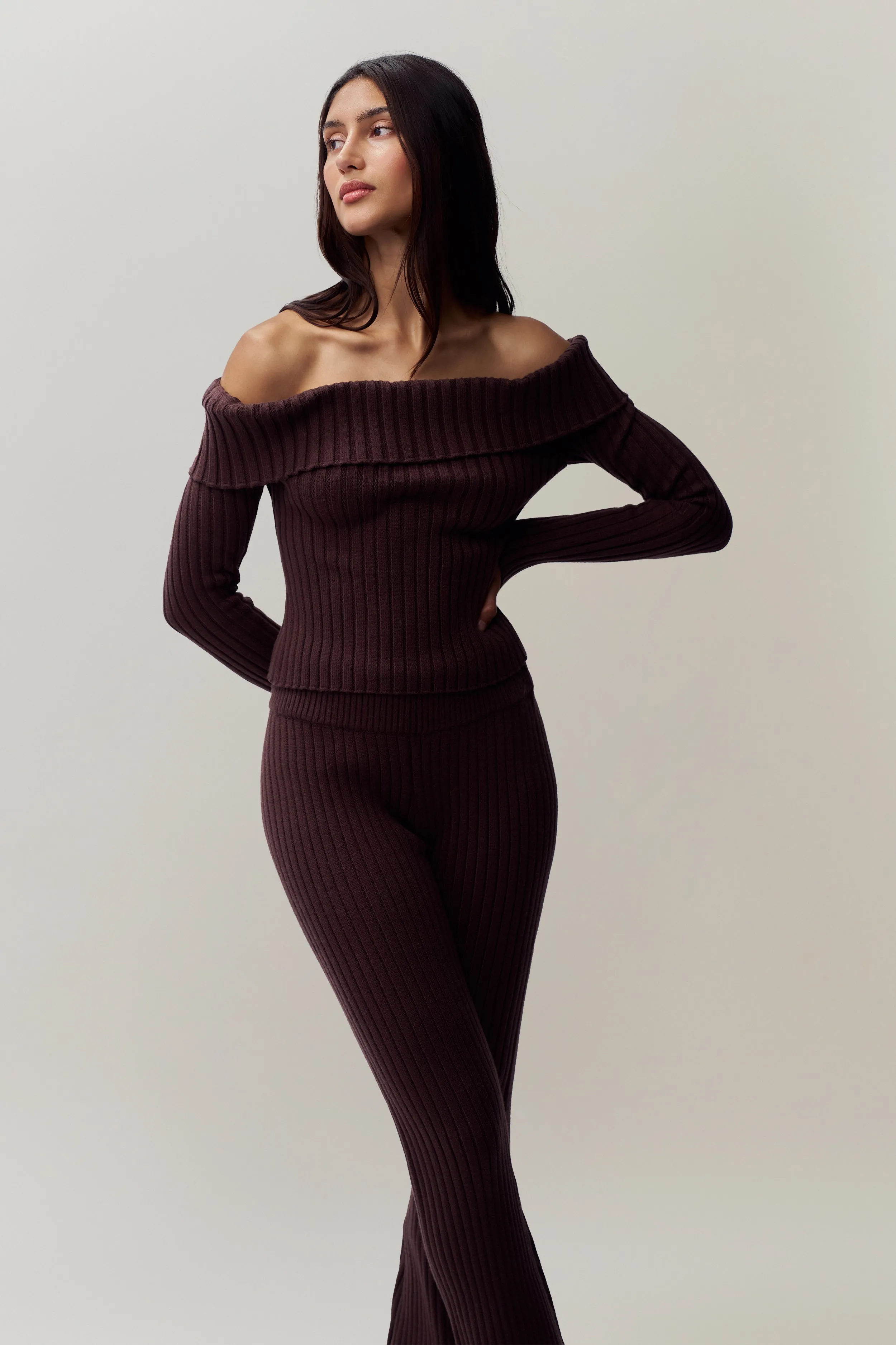 Thalia Off Shoulder Sweater