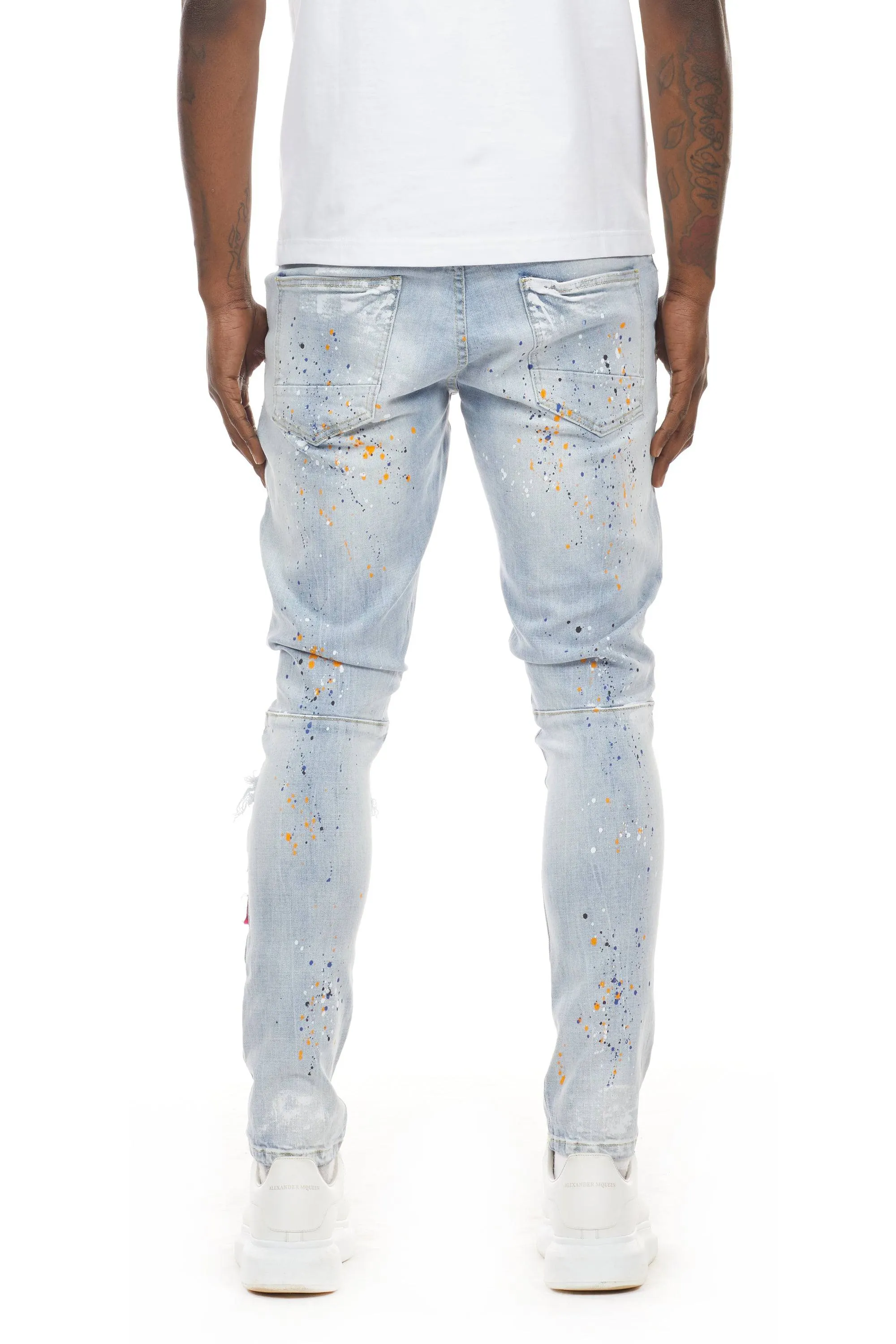 Utility Fashion Jeans - Montauk Blue