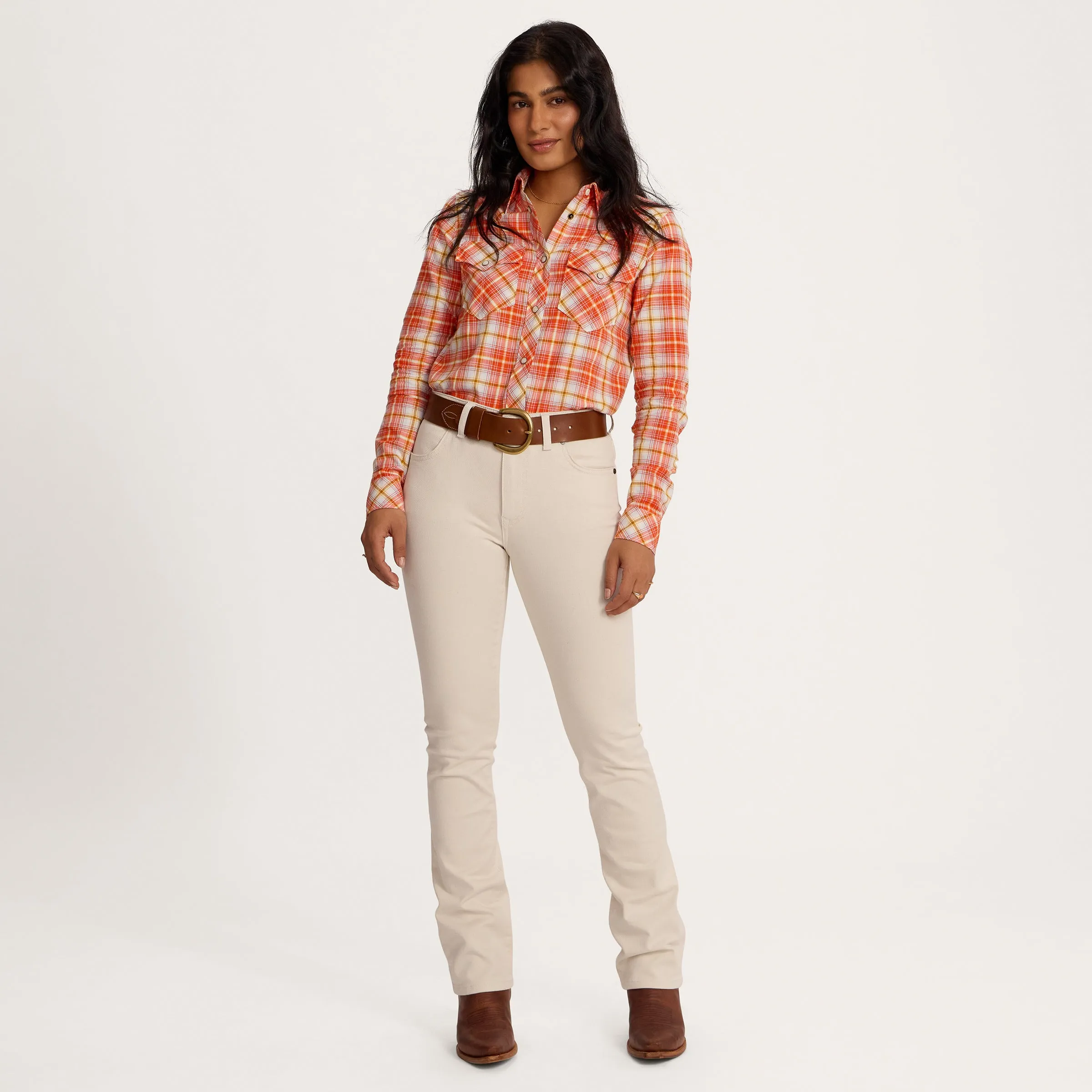 Women's High-Rise Straight Jeans